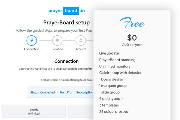 Free to get started