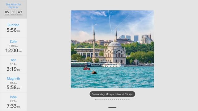 Template 4 — Left side prayers with 14:9 slides