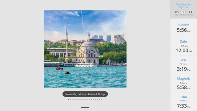 Template 5 — Right side prayers with 14:9 slides